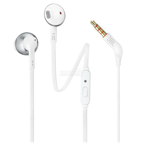 Slušalice JBL T205, chrome