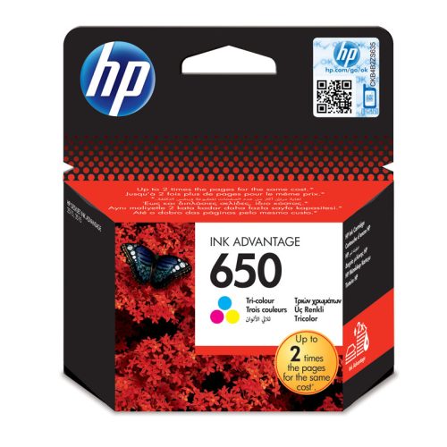 Tinta HP 650 Tri-color Original
