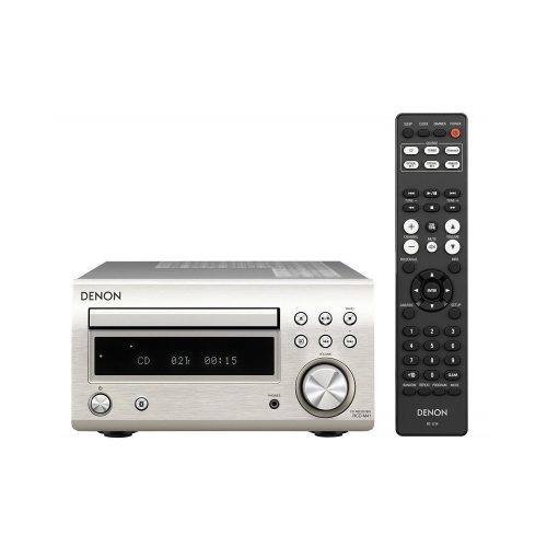 Mini stereo set DENON RCD-M41DAB + SCM41, silver - Slika 2