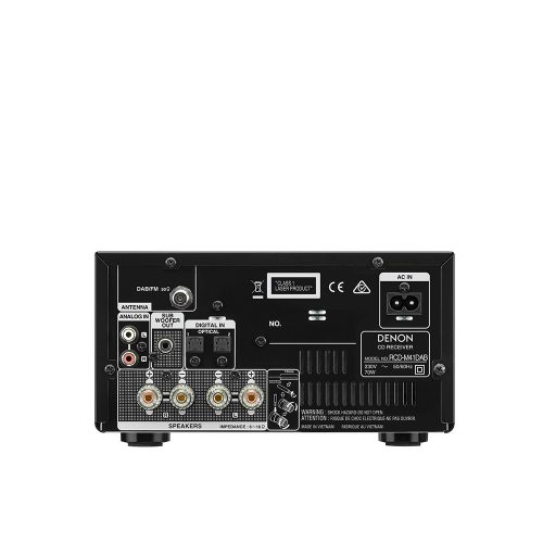 Mini stereo set DENON RCD-M41DAB + SCM41, silver - Slika 3