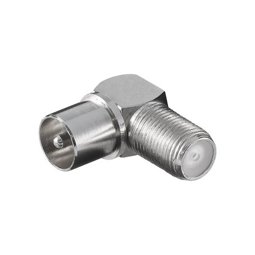 RF utikač kutni metalni muški