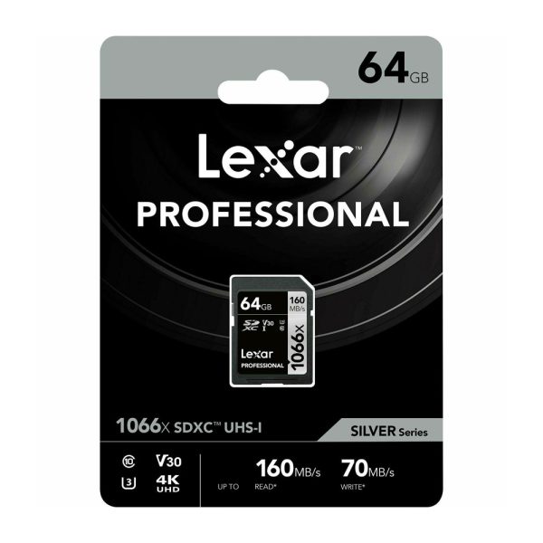 LEXAR SDXC 64GB 1066x