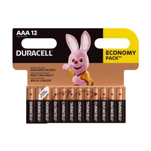 BATERIJE DURACELL ECONOMY PACK 12X AAA