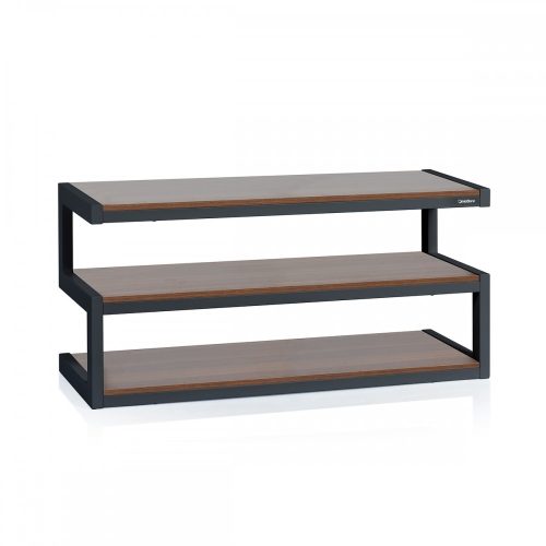 Polica NORSTONE ESSE AV110 BLACK-WALNUT