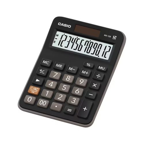 CASIO MX-12B crni
