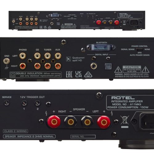 Rotel A11 MK2, crno