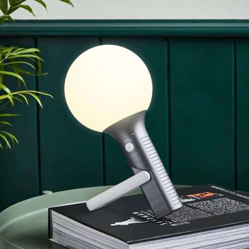Prijenosna LED svjetiljka LEXON BOLLA, silver