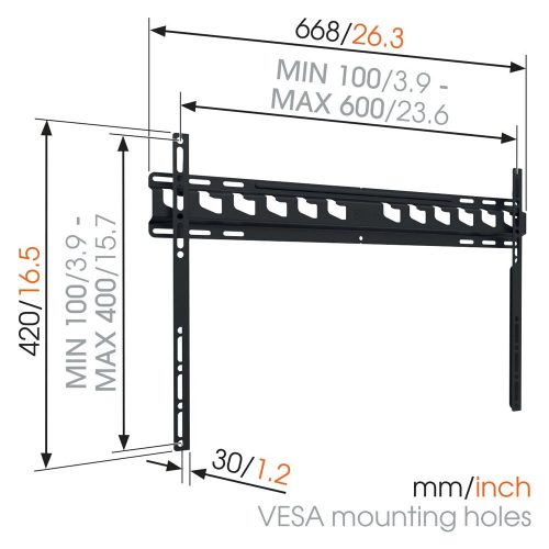 Zidni nosač za tv VOGEL'S MA4000 40-80