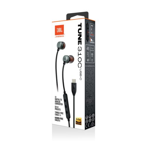 Slušalice JBL T310C, crne
