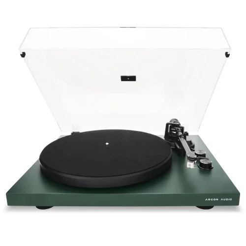Gramofon ARGON AUDIO TT MK2, zeleni