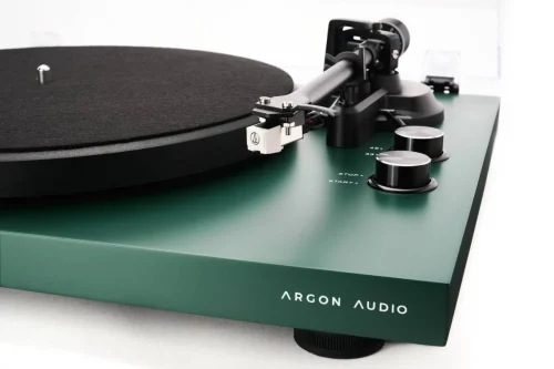 Gramofon ARGON AUDIO TT MK2, zeleni