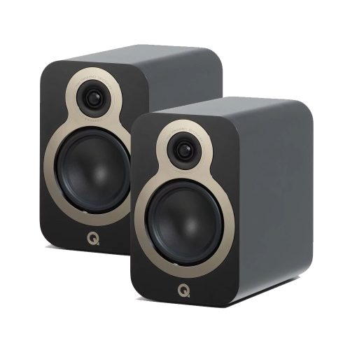 Zvučnici Q ACOUSTICS Q 3030c, crni (par)
