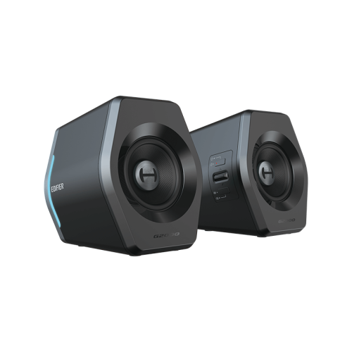 -Bass reflex kabinet -12 svjetlosnih efekata -3 moda rada: Glazba, Igra, Film -Bluetooth -USB zvučna kartica -AUX -Izlazna snaga: 16W -Frekvencijski raspon: 98Hz-20kHz