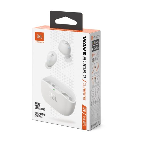 TWS slušalice JBL WAVE BUDS 2, bijele
