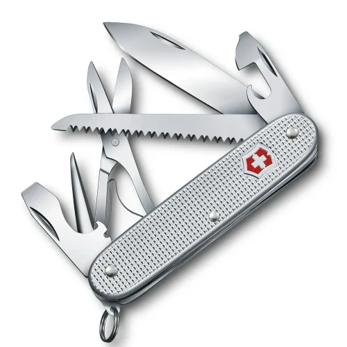 Švicarski nož VICTORINOX FARMER X ALOX, silver