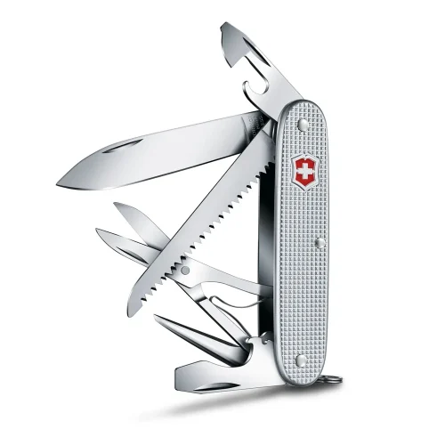 Švicarski nož VICTORINOX FARMER X ALOX, silver
