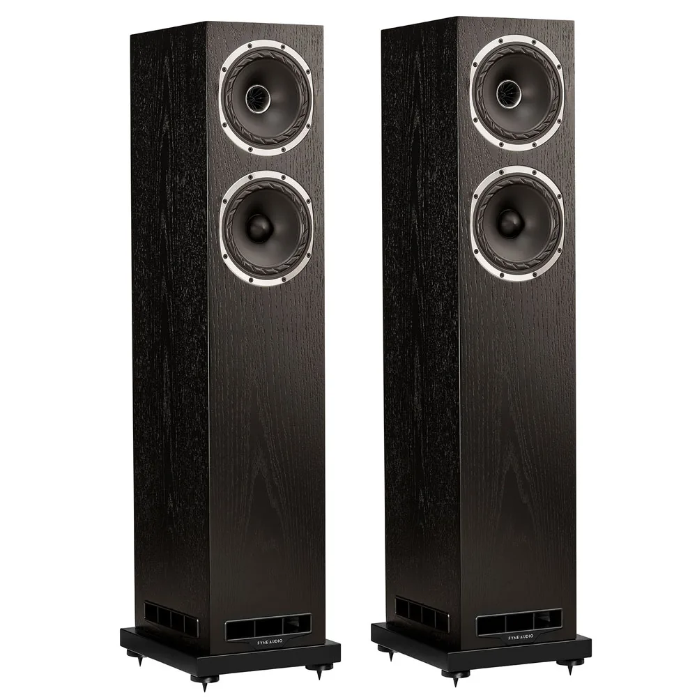 Samostojeći zvučnici FYNE AUDIO F501S, crni hrast (par)