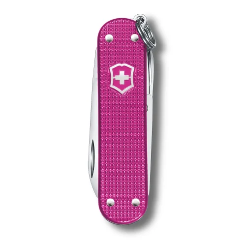 Švicarski nož VICTORINOX CLASSIC SD ALOX, Flamingo Party (Pink)