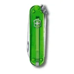 Švicarski nož VICTORINOX CLASSIC SD, transparent green