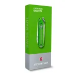 Švicarski nož VICTORINOX CLASSIC SD, transparent green