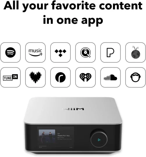Audio streaming pojačalo WiiM AMP ULTRA, silver