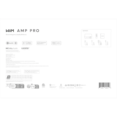 Integirano mrežno pojačalo WIIM AMP PRO, gray