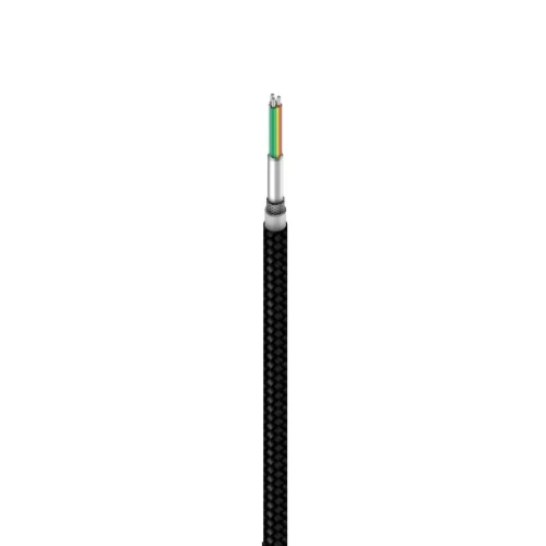 Pleteni kabel XIAOMI USB-A na USB-C (1 metar), crni