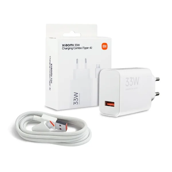 Punjač + kabel za mobitel XIAOMI 33W Combo (Type-A)