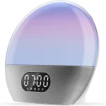 Radiopametna budilica WIIM WAKE UP, Shiny Silver
