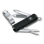 Švicarski džepni nož VICTORINOX NAIL CLIP 580, crni