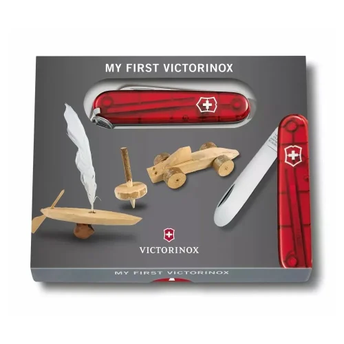 Švicarski nož VICTORINOX MY FIRST VICTORINOX, red