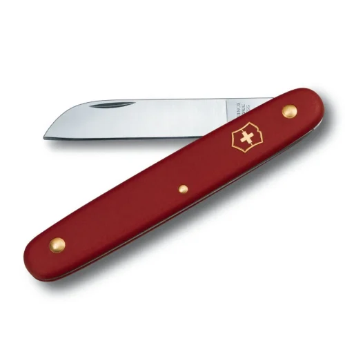 Švicarski vrtlarski nož VICTORINOX FLORAL KNIFE, crveni