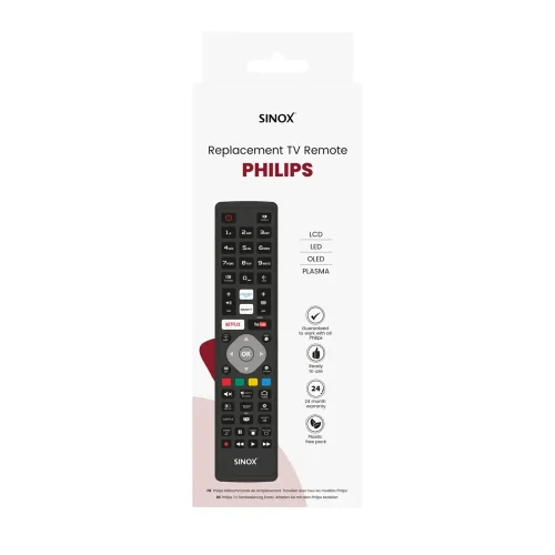 Univerzalni daljinski SINOX SXR1220, za PHILIPS