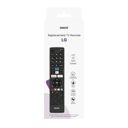 Univerzalni daljinski SINOX SXR1240, za LG