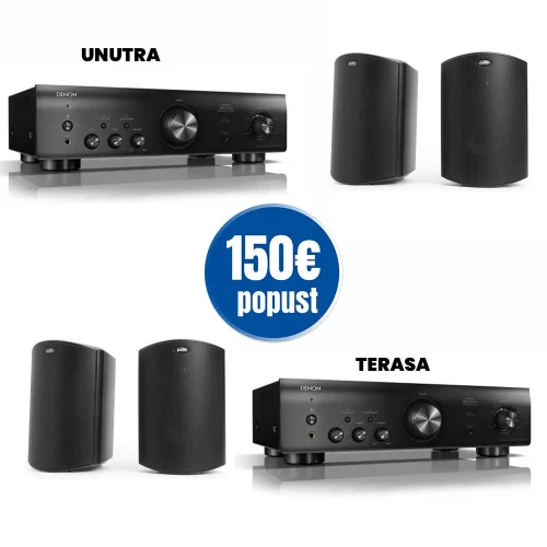 Set za ugostiteljstvo 2x DENON + 4x POLK