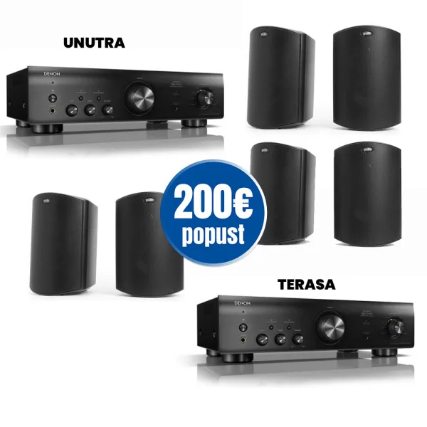 Set za ugostiteljstvo 2x DENON + 6x POLK
