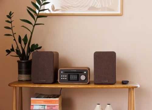 All in one sustav PURE CLASSIC STEREO MINI, Coffee BrownWalnut