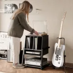 Hi-Fi polica FITUEYES EIFFEL RS05, crna