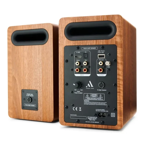 Aktivni stereo zvučnici ARGON AUDIO FENRIS A5, orah (par)