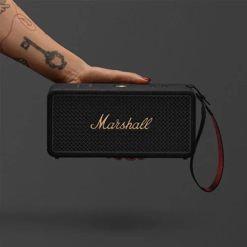 Bluetooth zvučnik MARSHALL MIDDLETON II, black and brass