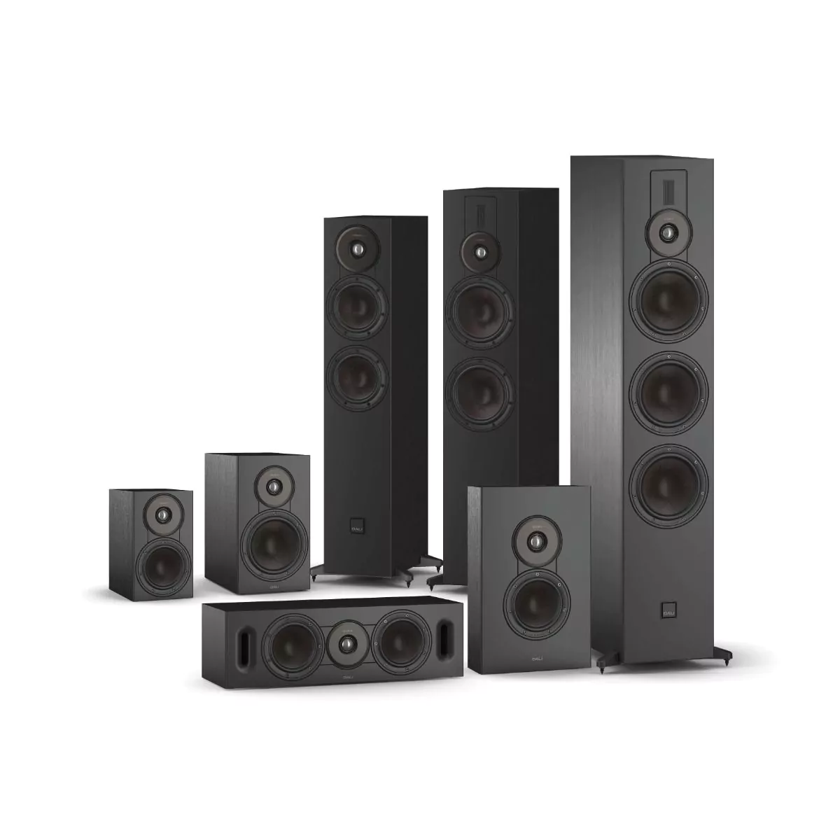 Bookshelf zvučnici DALI SONIK 3, black ash
