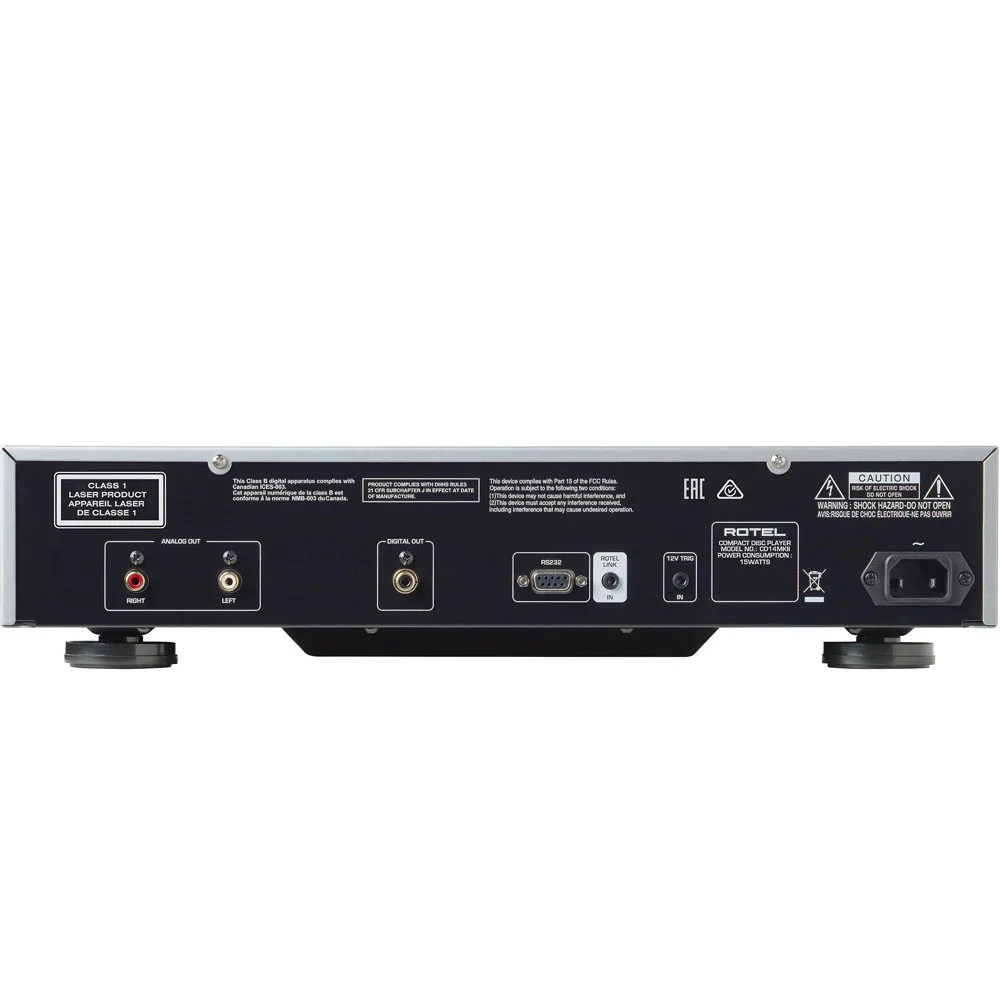 CD player ROTEL CD-14 MKII, crni