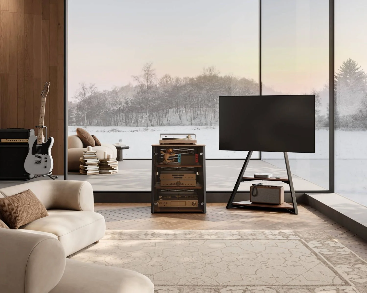 FITUEYES EIFFEL VS AS07 ENCLOSED, walnut