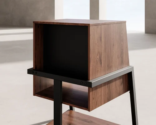 Hi-Fi polica FITUEYES EIFFEL RS05, walnut