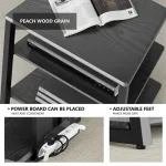 Hi-Fi polica FITUEYES Eiffel AS07, crna