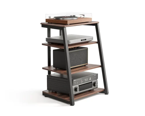 Hi-Fi polica FITUEYES Eiffel AS07, walnut