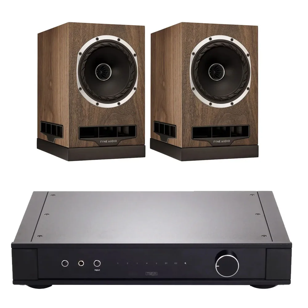 Stereo set REGA ELEX + FYNE AUDIO F500S