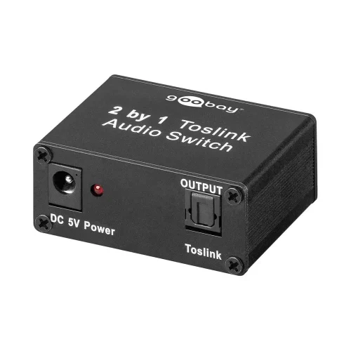 2-portni Toslink switch GOOBAY 67766