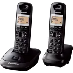 Bežični telefon PANASONICKX-TG 2512 DUO, crni