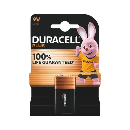 Baterija DURACELL PLUSPOWER, 9V
